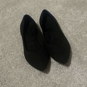 Rothy's Pointed Toe, Size 10, Black